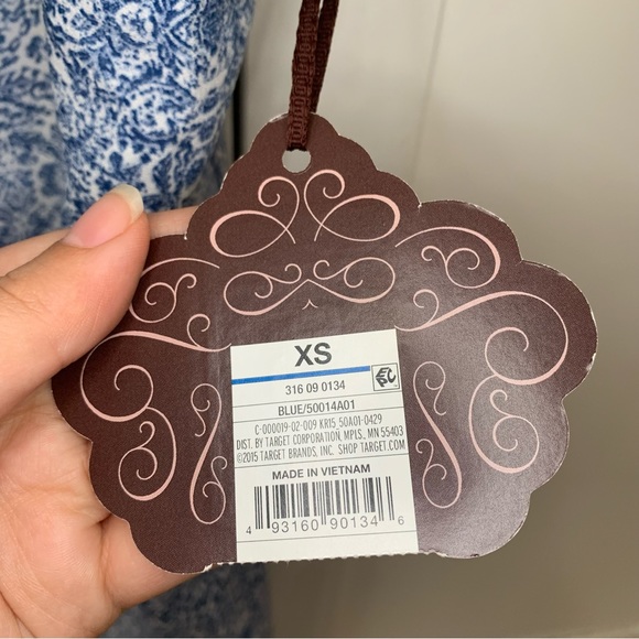 Knox Rose Blue Floral High Low Dress Size XS - Picture 7 of 10